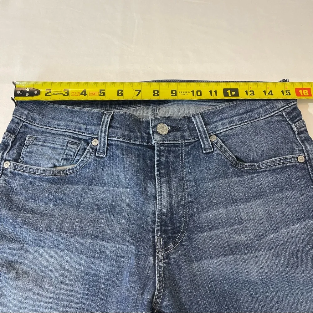 7 FOR ALL MANKIND SLIMMY WOMENS JEANS SIZE  32, VERY GOOD PREOWNED CONDI…